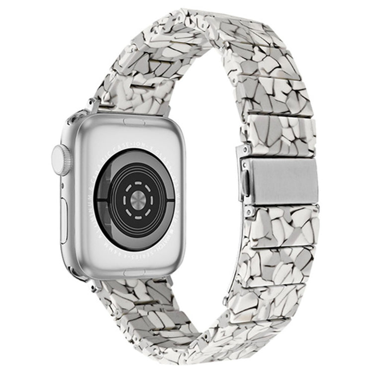 Mega Elegant Silikone Universal Rem passer til Apple Smartwatch - Sølv#serie_3