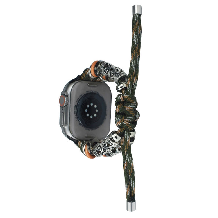 Sejt Nylon Universal Rem passer til Apple Smartwatch - Grøn#serie_6