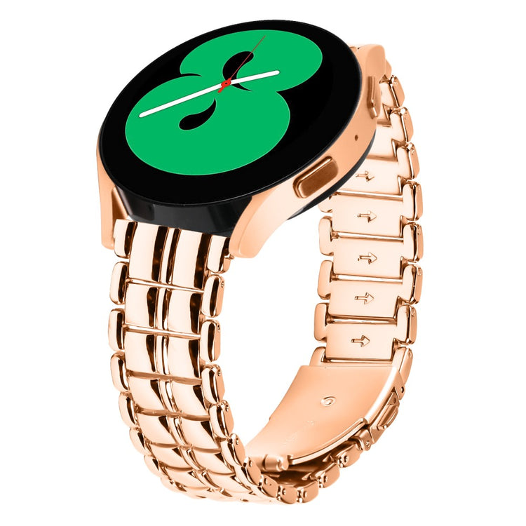 Rigtigt Fantastisk Metal Universal Rem passer til Samsung Smartwatch - Pink#serie_3