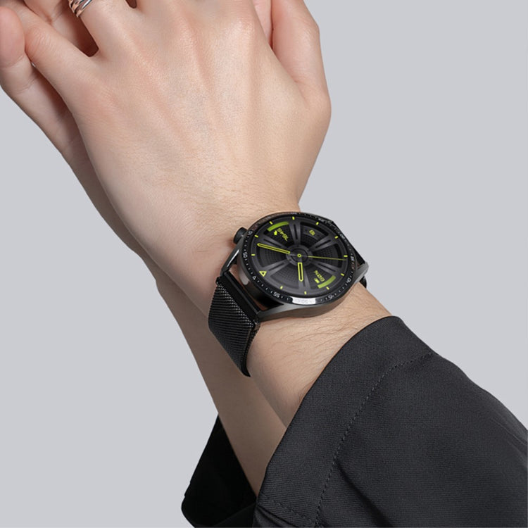 Meget Godt Metal Universal Rem passer til Smartwatch - Pink#serie_1