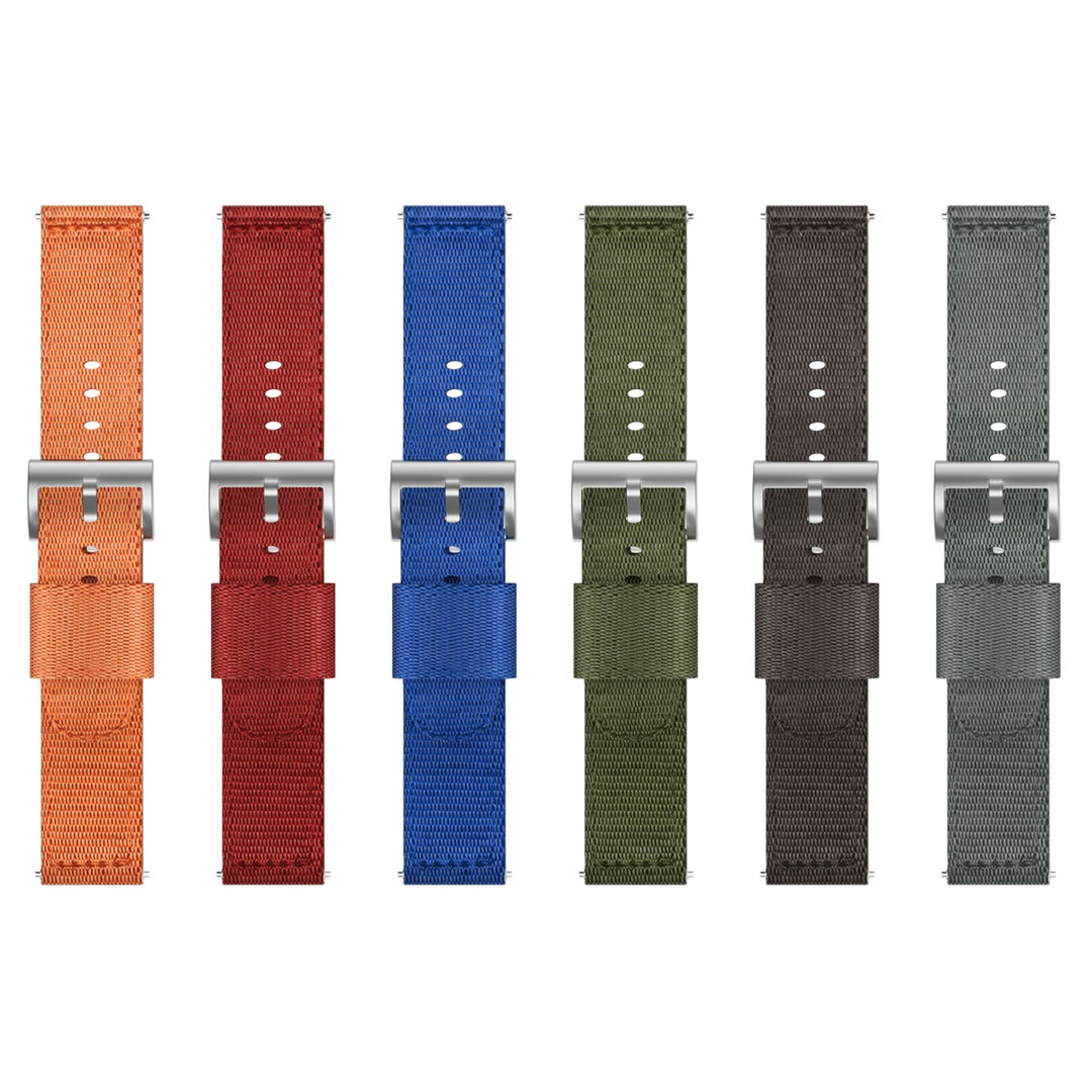 Mega Holdbart Nylon Rem passer til 20mm - Rød#serie_bfwu102g