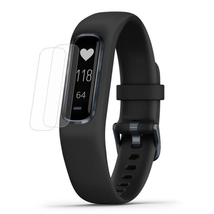 Vildt sejt Garmin Vivosmart 4 Silikone Rem - Gennemsigtig#serie_037