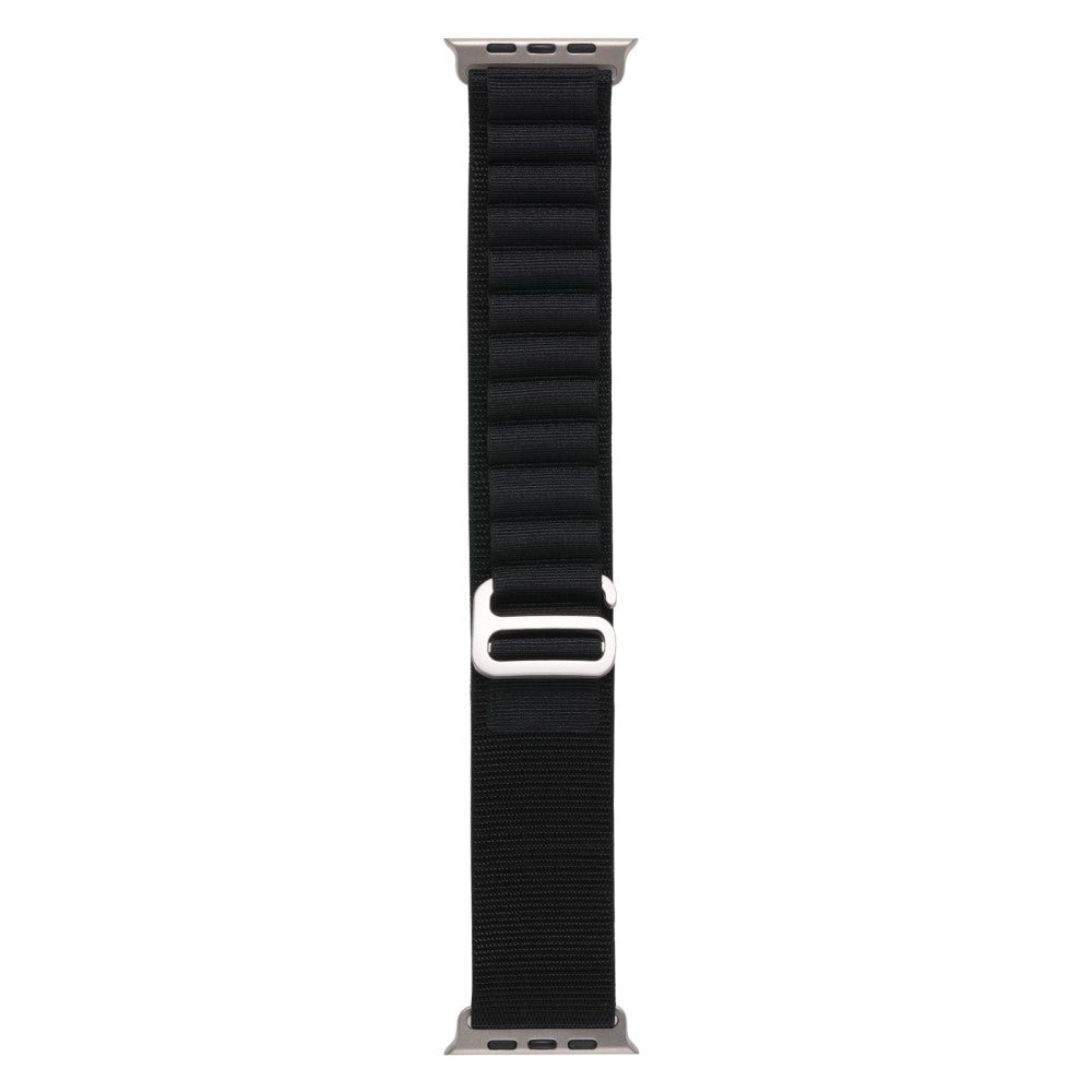 Helt Vildt Nydelig Nylon Universal Rem passer til Apple Smartwatch - Sort#serie_1