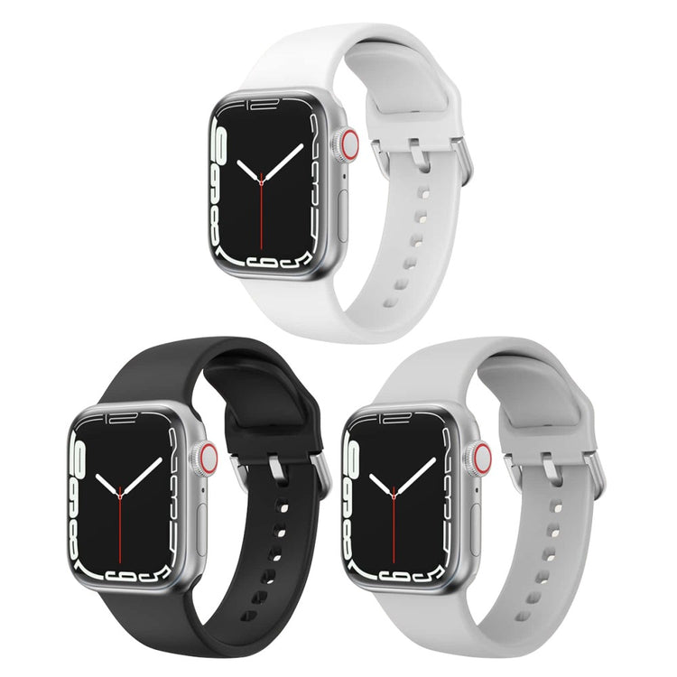 Holdbart Silikone Universal Rem passer til Apple Smartwatch - Flerfarvet#serie_1