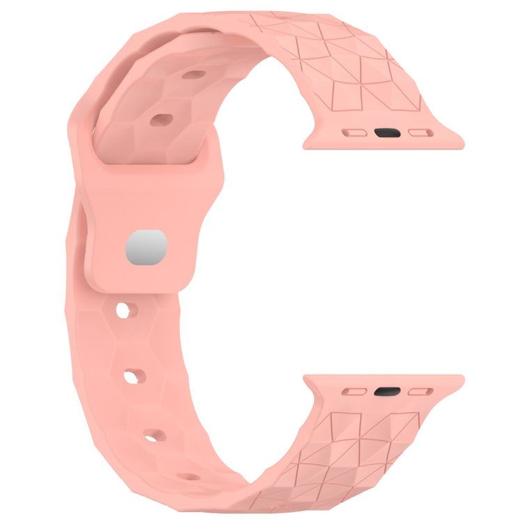 Super Kønt Silikone Universal Rem passer til Apple Smartwatch - Pink#serie_3