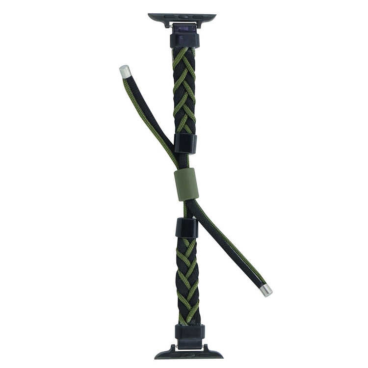 Meget Fed Nylon Universal Rem passer til Apple Smartwatch - Grøn#serie_8