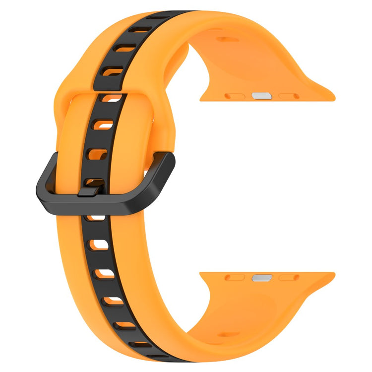 Vildt Elegant Silikone Universal Rem passer til Apple Smartwatch - Gul#serie_8