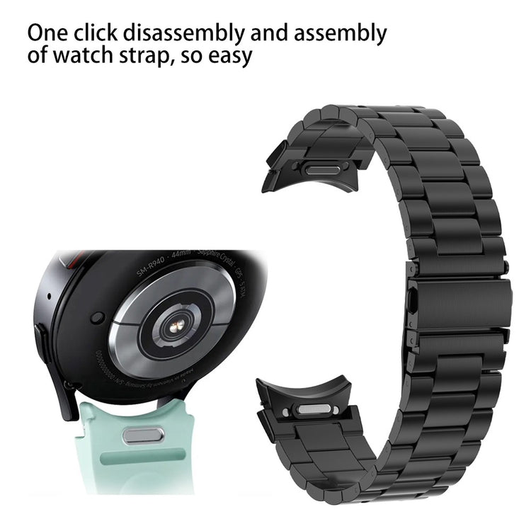 Super Flot Metal Universal Rem passer til Samsung Smartwatch - Guld#serie_3