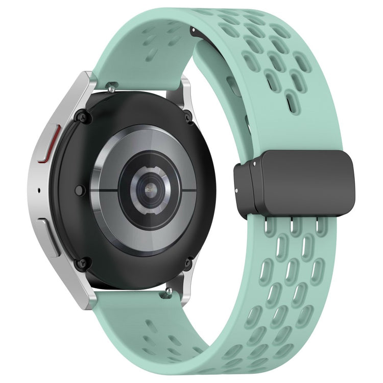 22mm simple silicone strap for Samsung and Huawei watch - Teal Green#serie_12
