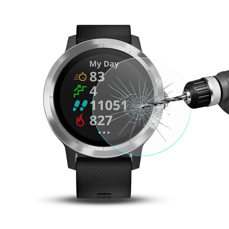 Garmin Vivoactive 3 Hærdet Glas  0.2mm Skærmbeskytter - Gennemsigtig#serie_015