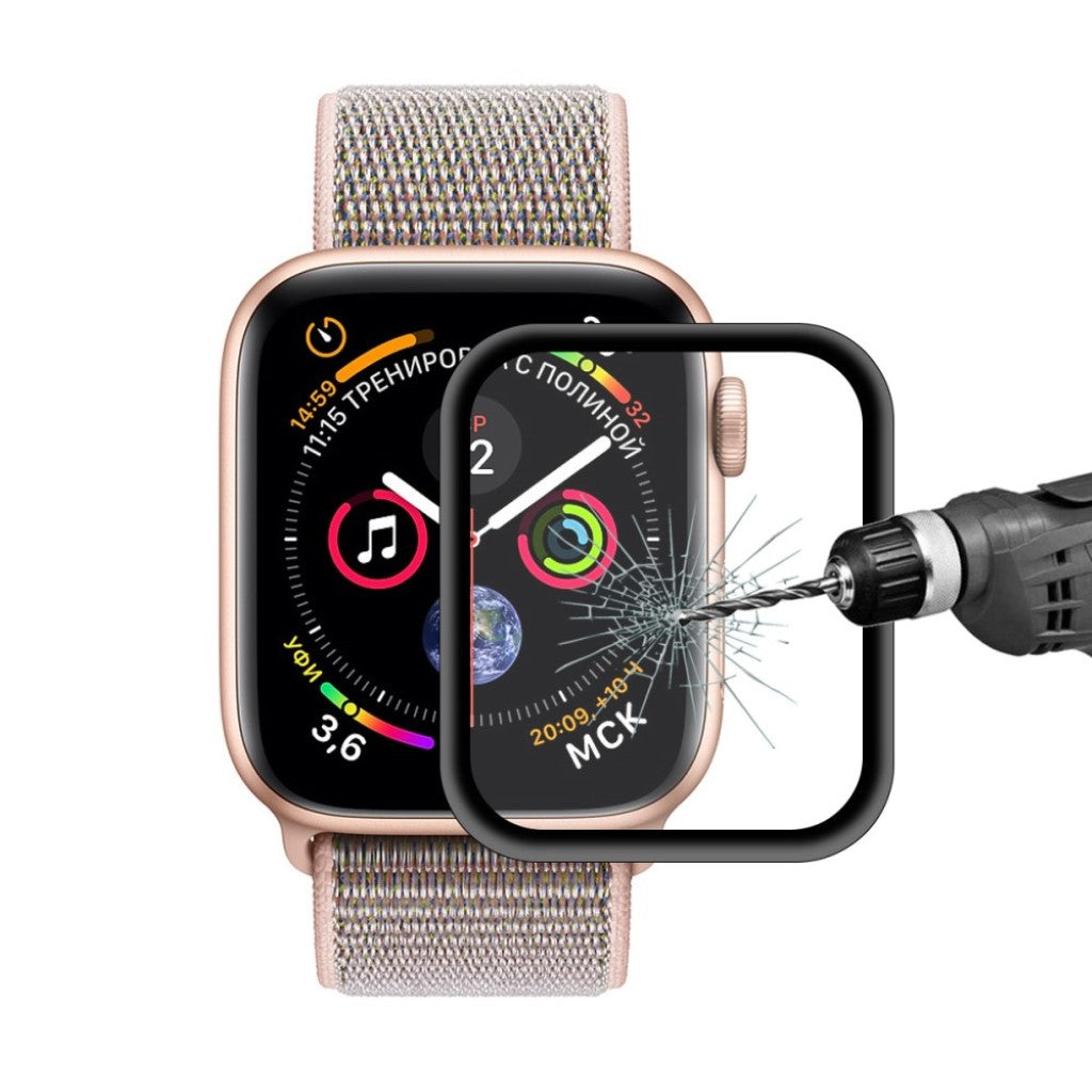 Apple Watch Series 4 40mm / Apple Watch 40mm Hærdet Glas Skærmbeskytter - Gennemsigtig#serie_211
