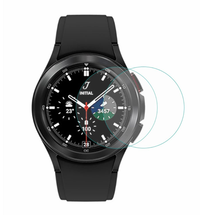 2stk Samsung Galaxy Watch 4 Classic (46mm) Plastik Skærmbeskytter - Gennemsigtig#serie_582