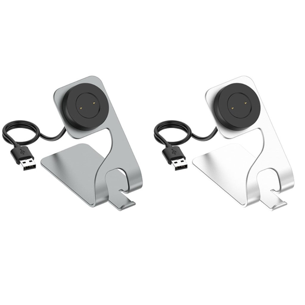 Metal Universal Smartwatch Ladestation - Sølv#serie_2