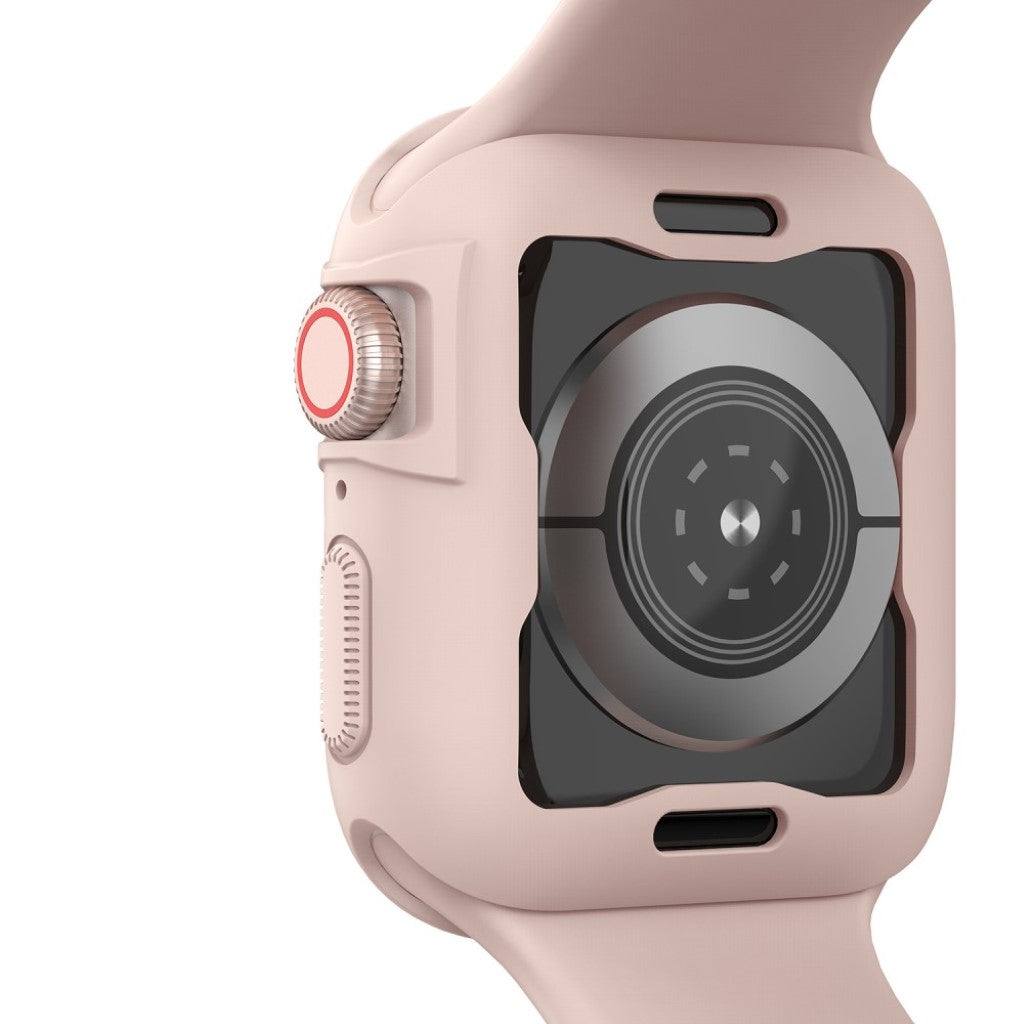 Mega Godt Apple Watch Series 5 40mm / Apple Watch 40mm Silikone Cover - Pink#serie_4