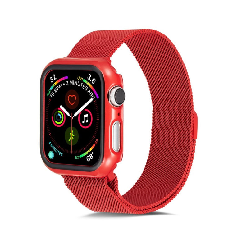 Rigtigt Godt Apple Watch Series 5 40mm / Apple Watch 40mm Plastik Cover - Rød#serie_3