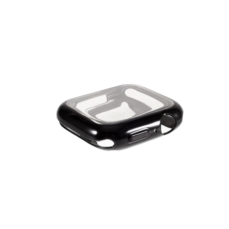 Universal Apple  Silikone og Glas Bumper  - Sort#serie_1