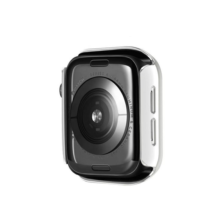 Fint Universal Apple Rhinsten og Silikone Cover - Sølv#serie_3