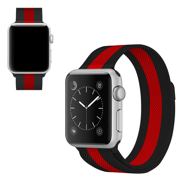 Apple Watch Series 6 44mm / Apple Watch Series 5 44mm Metal Rem - Sort#serie_5