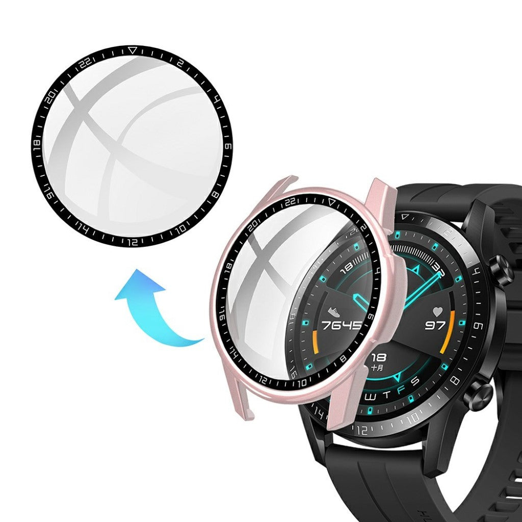 Vildt Godt Huawei Watch GT 2 46mm Silikone Cover - Pink#serie_4