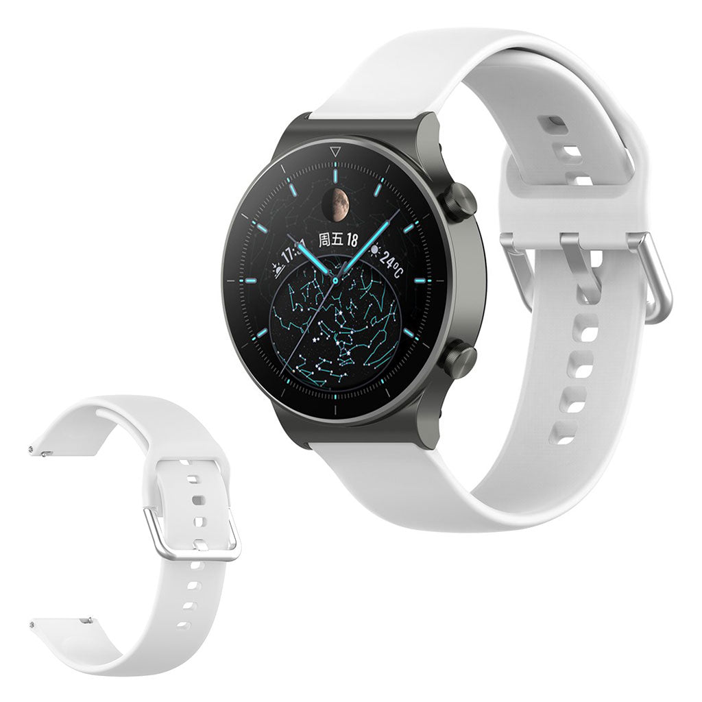 Mega holdbart Universal Silikone Rem - Størrelse: L - Hvid#serie_2