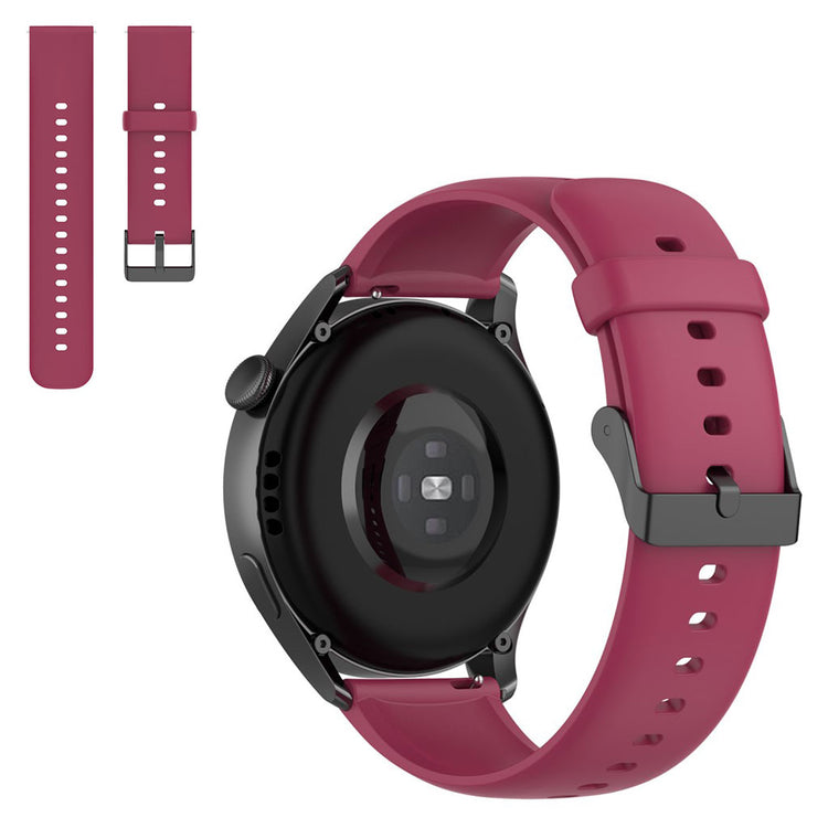 Helt vildt smuk Universal Huawei Silikone Rem - Rød#serie_6