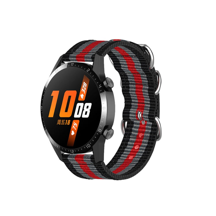 Huawei Watch GT Runner / Huawei Watch GT 3 (46mm) Nylon Rem - Flerfarvet#serie_3