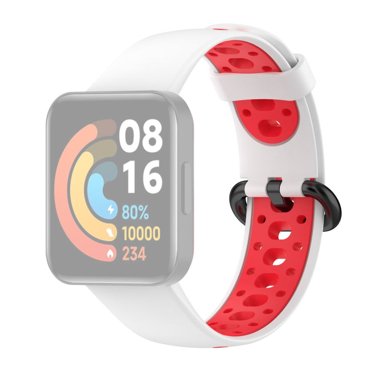 Xiaomi Redmi Watch 2 / Xiaomi Redmi Watch 2 Lite Silikone Rem - Hvid#serie_2