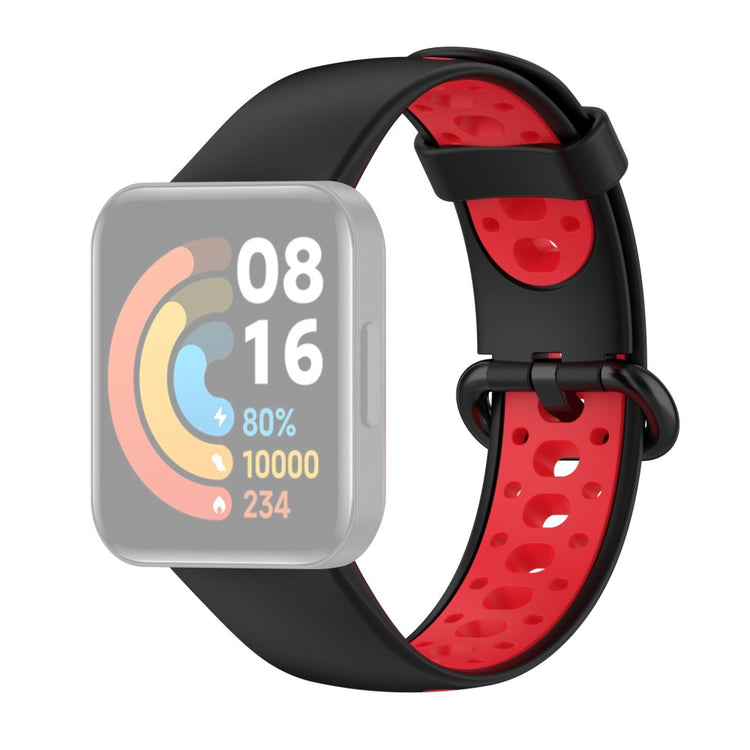Xiaomi Redmi Watch 2 / Xiaomi Redmi Watch 2 Lite Silikone Rem - Rød#serie_3