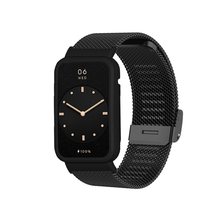Mega cool Xiaomi Mi Band 7 Pro Metal Rem - Sort#serie_038