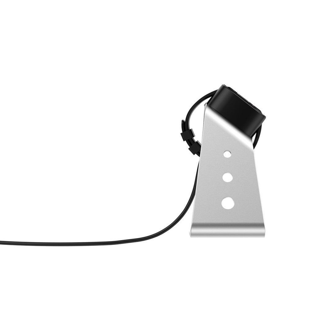 Metal Fitbit Versa Lite Ladestation - Sølv#serie_2