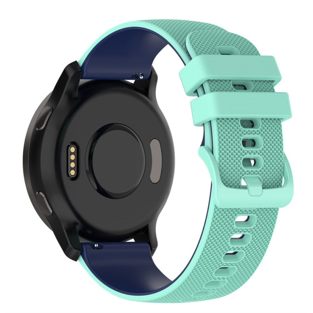 Mega fed Universal Garmin Silikone Urrem - Blå#serie_10
