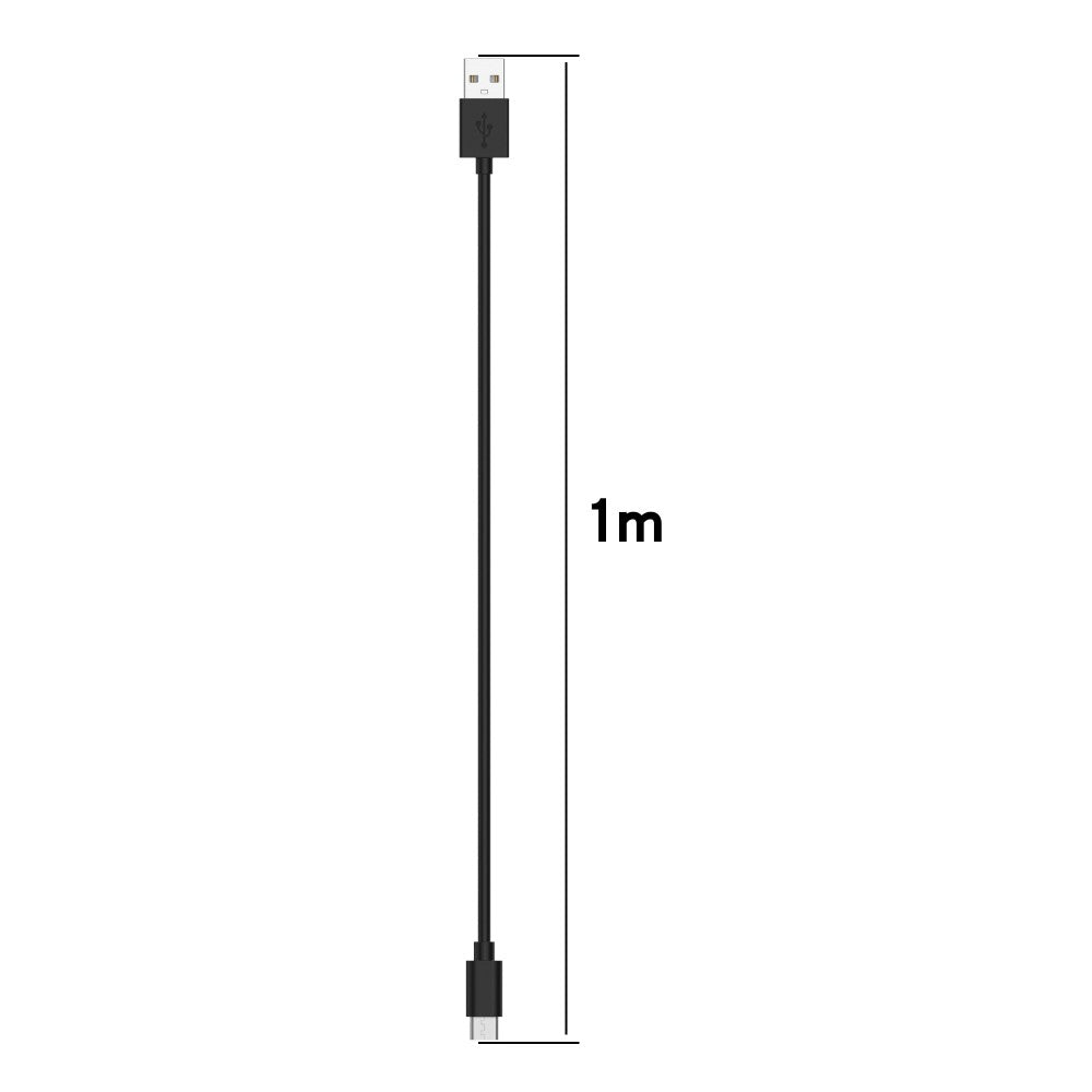 1m Oppo Watch 2 (42mm) / Oppo Watch 2 (46mm) USB Ladestation - Sort#serie_2