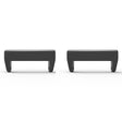 1 Pair Huawei Watch Fit mini / Keep B4 Zinc Alloy Connector Set 16mm to 12mm Watch Band Adapter