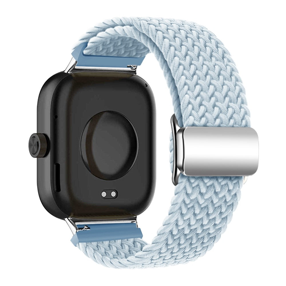 Xiaomi Smart Band 8 Pro / Redmi Watch 4 Loop Strap Magnetic Buckle Woven Watch Band - Mist Blue#serie_18