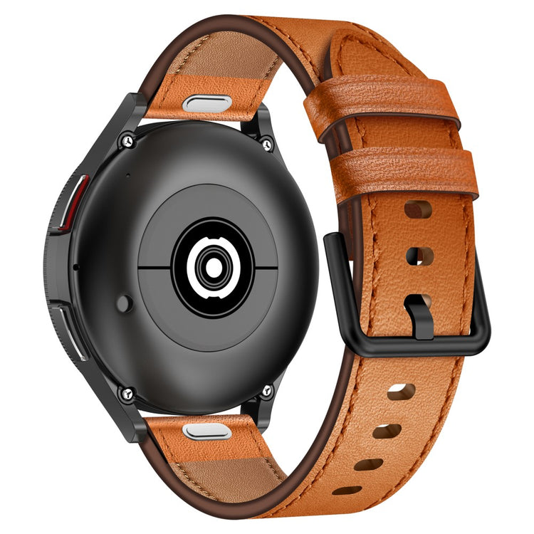 Huawei Watch GT 3 42mm / GT 3 Pro 43mm Top Layer Cowhide Adjustable Wrist Band 20mm Watch Strap - Brown#serie_4