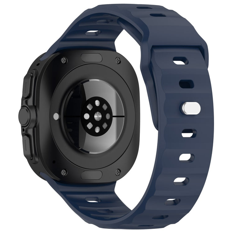 Samsung Galaxy Watch Ultra 47mm Watch Band Adjustable Silicone Wrist Strap - Midnight Blue#serie_8