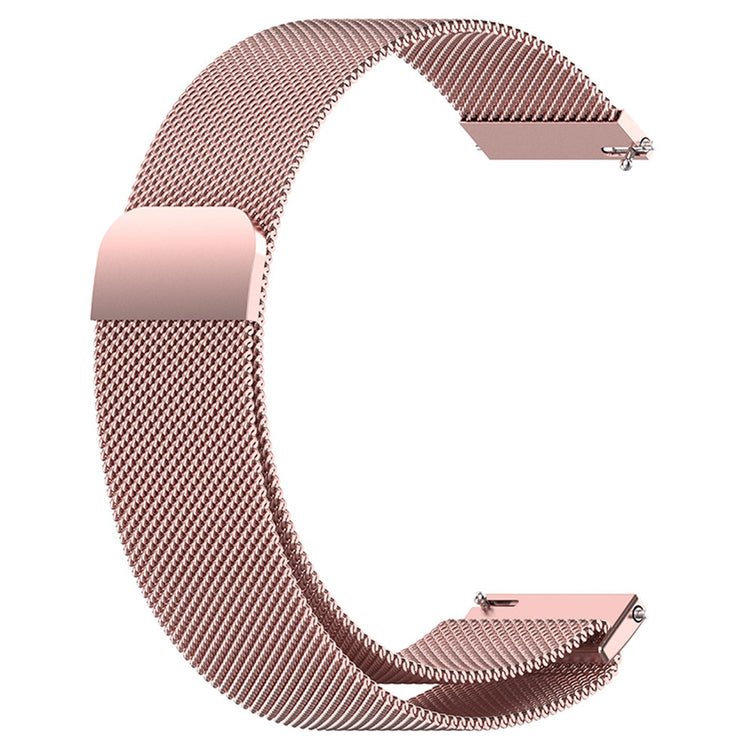 Garmin Vivoactive HR Magnetic Watch Strap Stainless Steel Milanese Wrist Band - Rose Pink#serie_3