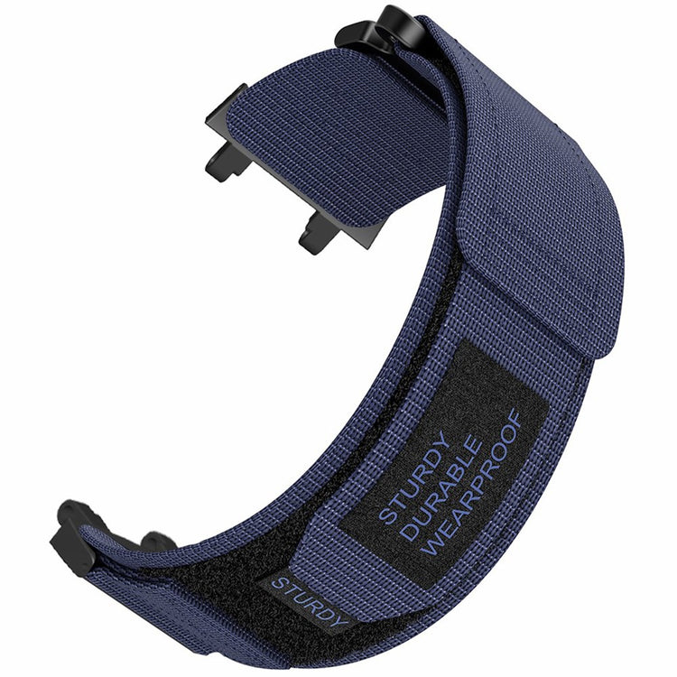 Huami Amazfit T-Rex 2 Replacement Strap Outdoor Magic Tape Nylon Watch Band - Midnight Blue#serie_5