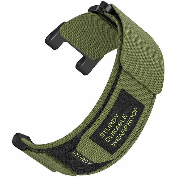 Huami Amazfit T-Rex / T-Rex Pro Outdoor Sports Watch Strap Magic Tape Adjustable Nylon Band - Army Green#serie_4