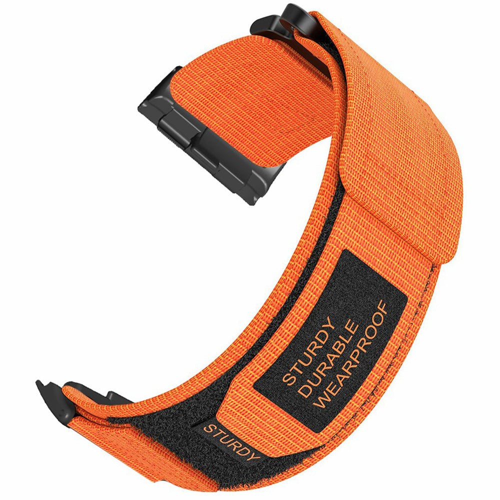 Huawei Watch D Outdoor Climbing Watch Strap Magic Tape Breathable Nylon Band - Orange#serie_1