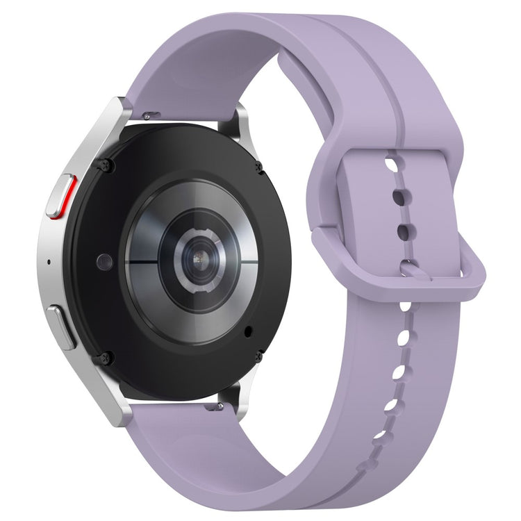 KALEBOL Huawei Watch 4 / 4 Pro / GT 4 46mm Watch Strap 22mm Silicone Band Groove Design - Light Purple#serie_9