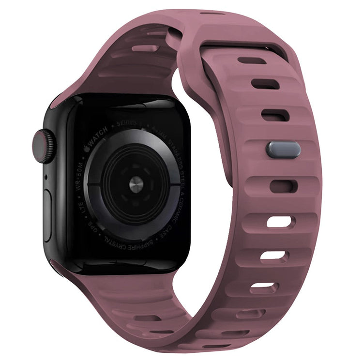 KALEBOL Apple Watch Series 49mm - 45mm - 44mm - 42mm Silicone Watch Band - Smoky Purple#serie_14