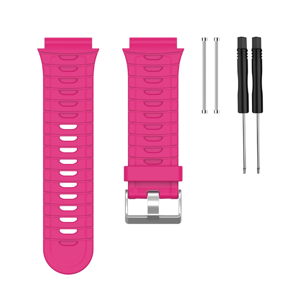 Garmin Forerunner 920XT Watch Strap Silicone Band with Spring Bar and Screwdriver - Rose#serie_5