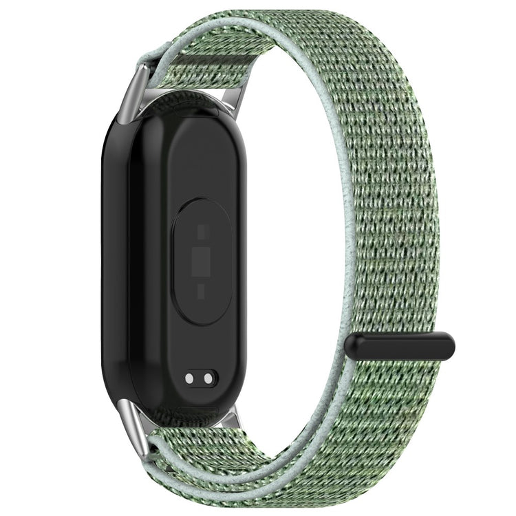 Xiaomi Mi Band 9 NFC / 9 / Smart Band 8 NFC / 8 Nylon Wrist Strap Bracelet Band with Magic Tape - Green#serie_1