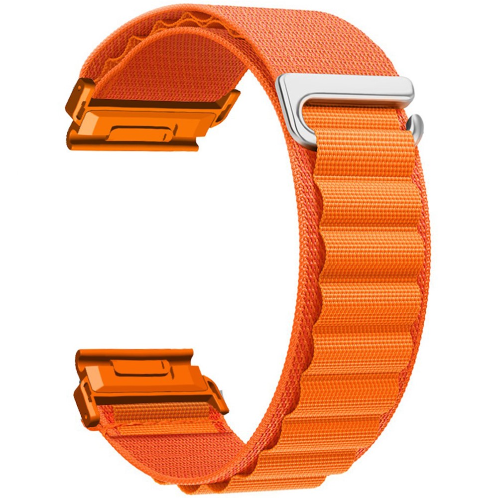 Garmin Fenix 7X Pro / 7X Watch Band 26mm Quick Release C Buckle Nylon Watch Strap - Orange#serie_1