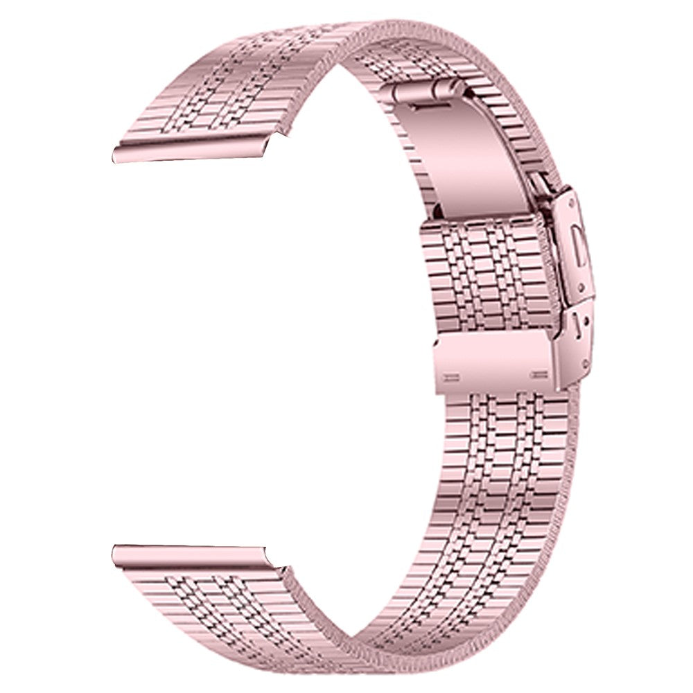 Honor MagicWatch 2 46mm Band Stainless Steel Replacement Watch Strap, Silver - Rose Pink#serie_5