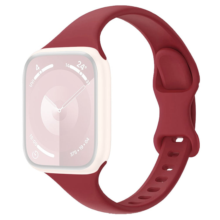 Apple Watch Series 49mm - 45mm - 44mm - 42mm Silicone Watch Band - Wine Red#serie_4