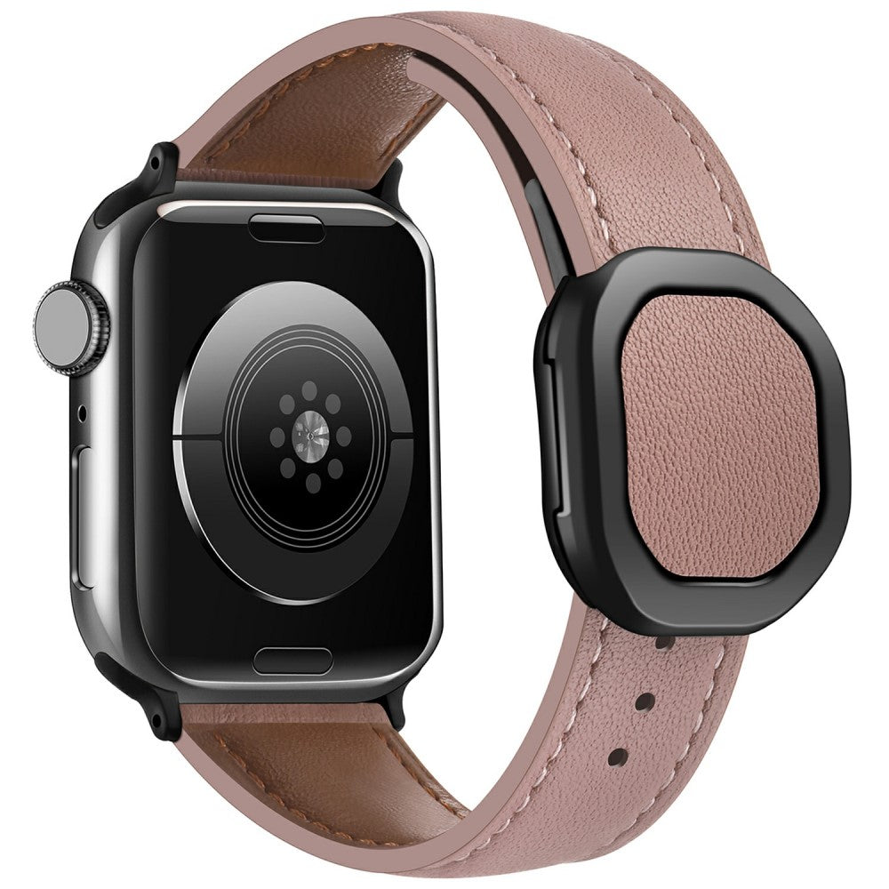 KALEBOL Apple Watch Series 41mm - 40mm - 38mm Genuine Cow Leather Band - Pink#serie_8