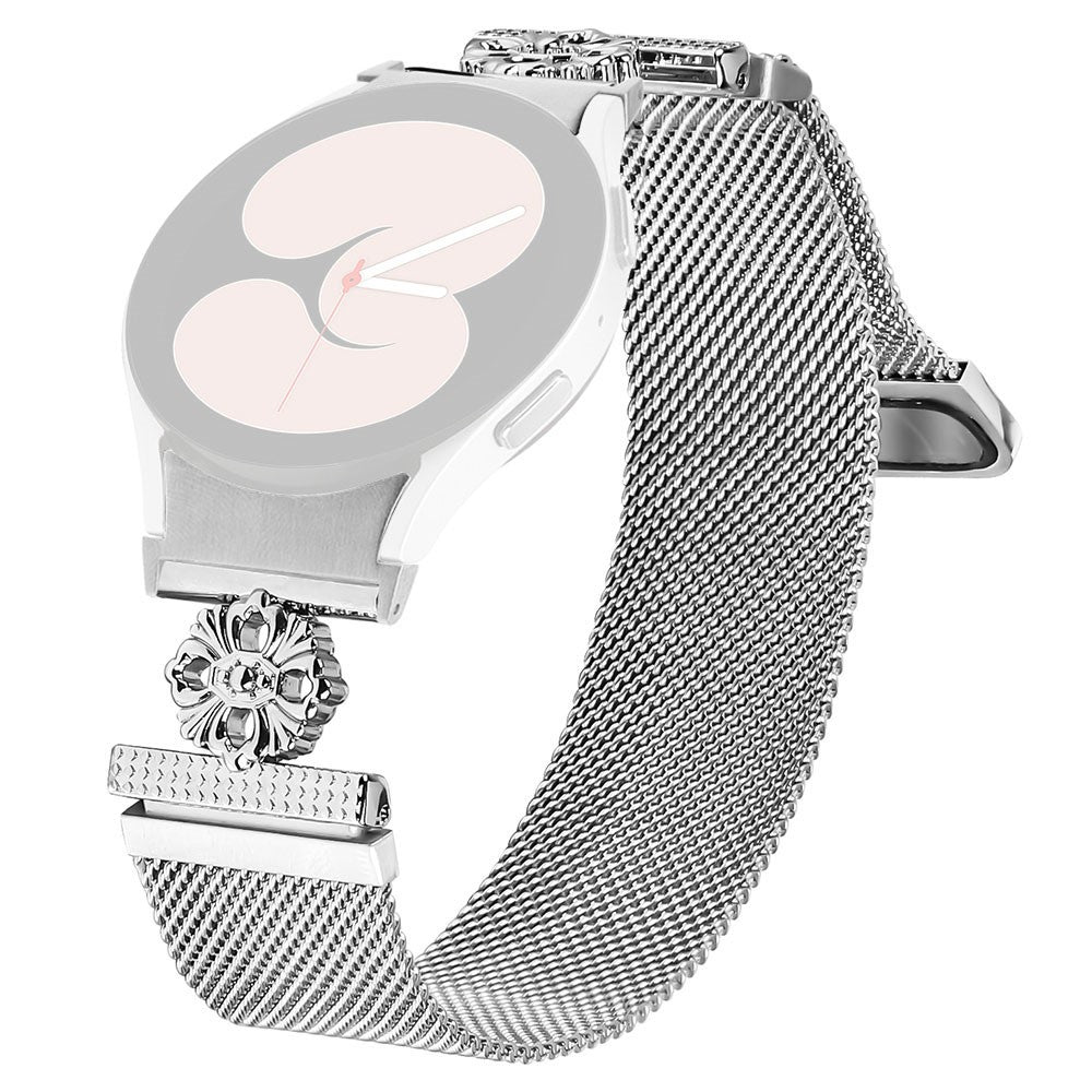 Samsung Galaxy Watch7 44mm / 40mm Milanese Watch Band Stainless Steel Strap with Quick Release Connector - Silver#serie_1