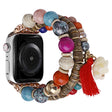 Super Agradable Apple Smartwatch Metal Y Piedra Universal Correa Reloj